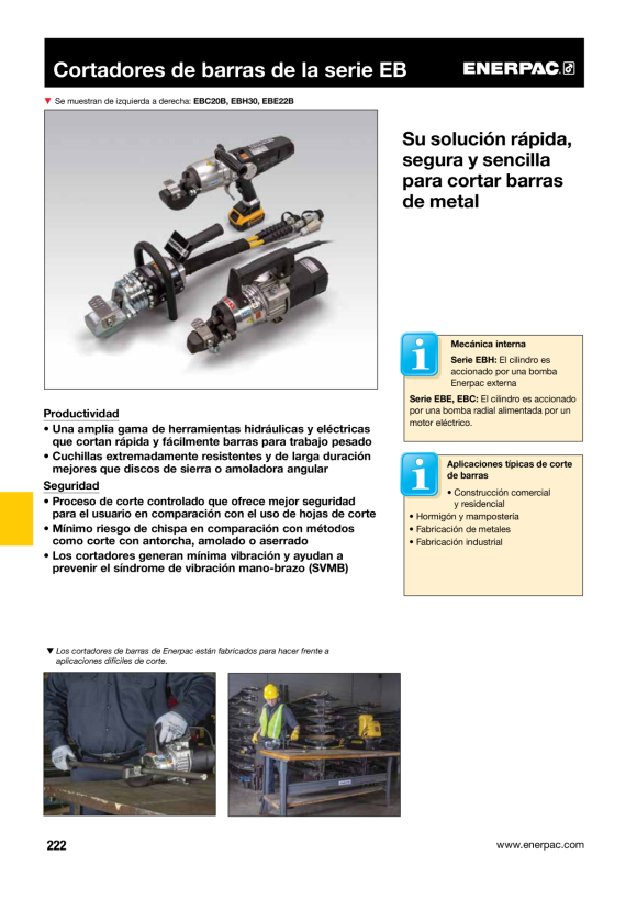 Enerpac EBH35 Kit, Klinge EBH3501K