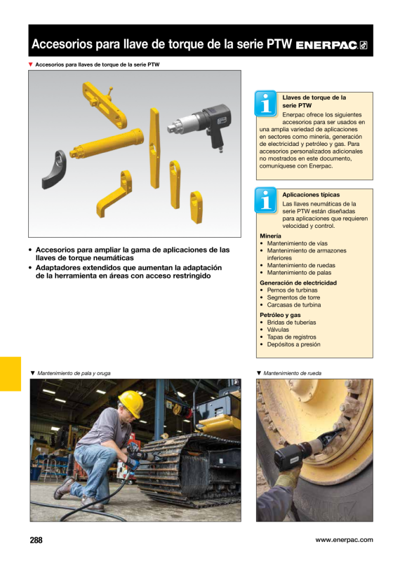 Enerpac VERSCHIEBBARER REAKTIONSARM TW123 SLRATWS