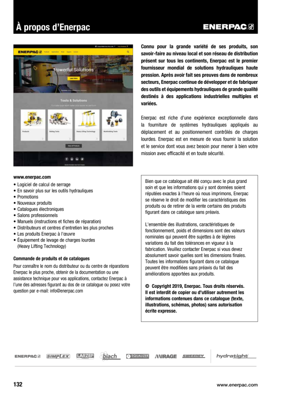 Enerpac HOHLSATTEL MIT GEWINDE – 60-T-Zylinder HP5016