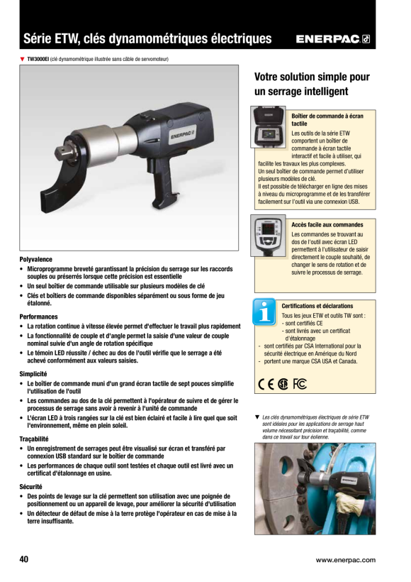 Enerpac SCHNEIDEKLINGE WMC-2000/WHC-2000 WCB2000