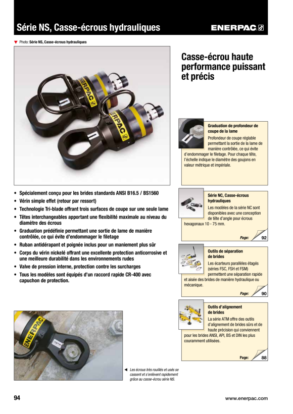 Enerpac CYL-ACC GEGENMUTTER M80 x 2,0 FN802