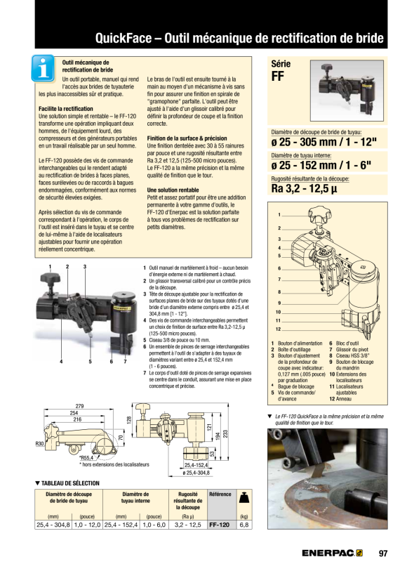 Enerpac Flaschenheber, 5 Tonnen, 150 mm Hub GBJ005A