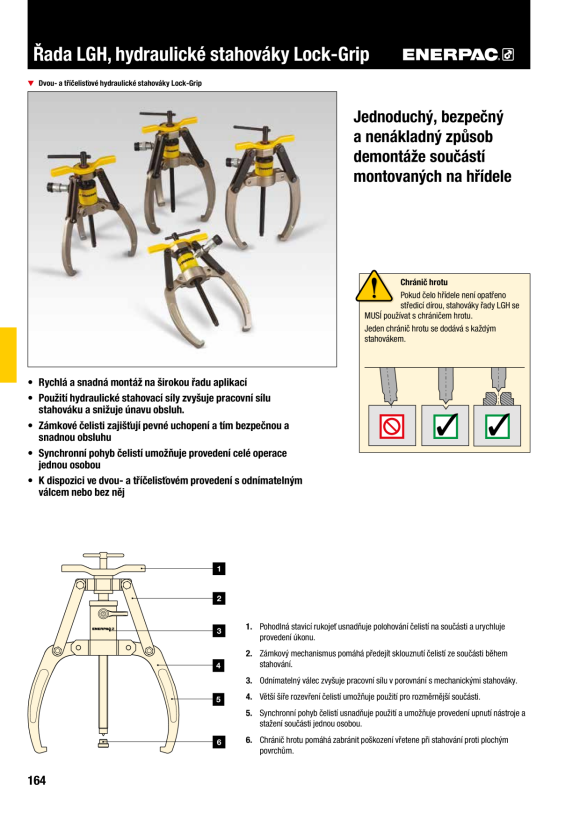Enerpac ABZIEHER, SPERRGRIFF, HYD-SET, 3J, 14T, E-PUMPE, 115V LGHS314EB
