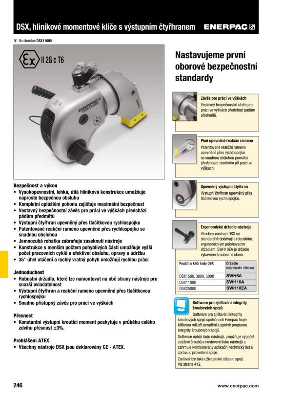 Enerpac DSX11000 VIERKANTANTRIEB DSX11000-08