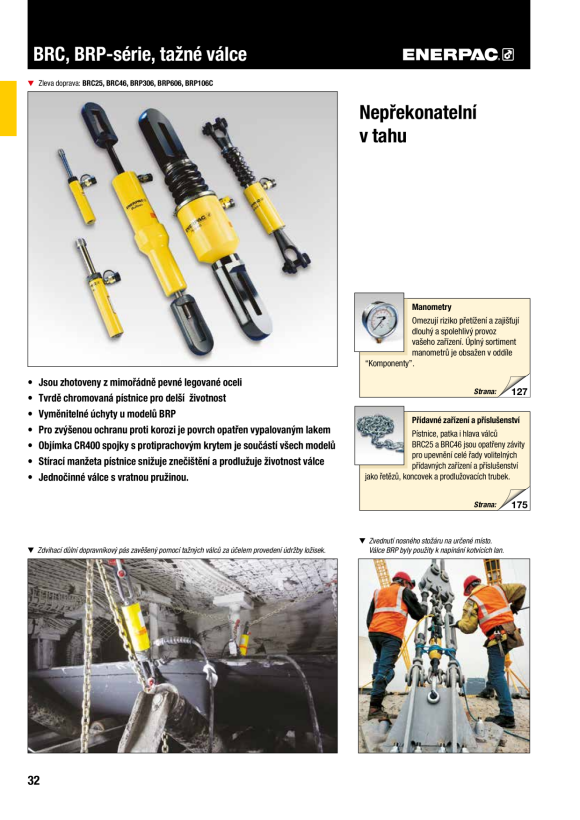 Enerpac ZYLINDER 10 TS/A ZUG BRP106C