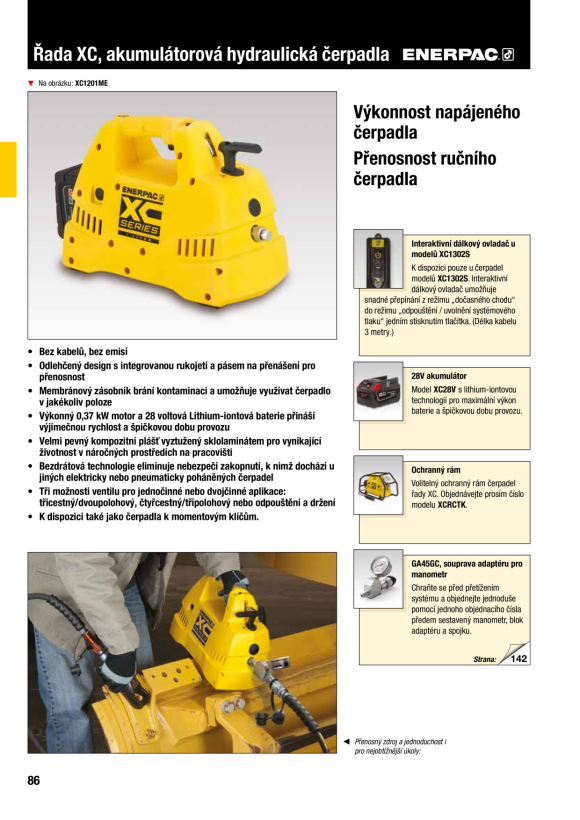 Enerpac Batterie, 28 Volt XC28V