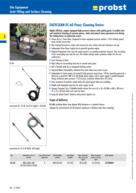 Probst  Sandblasting kit SSK 26110033