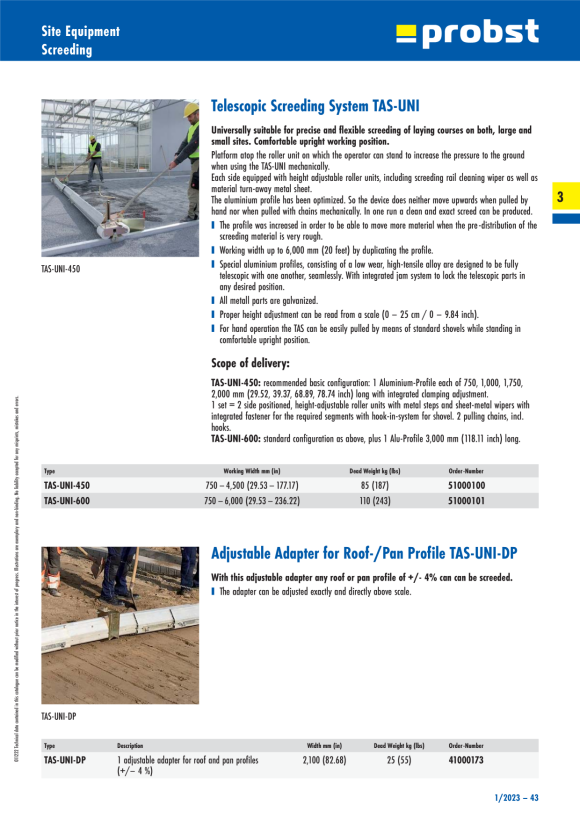 Probst  TAS-UNI-DP 41000173