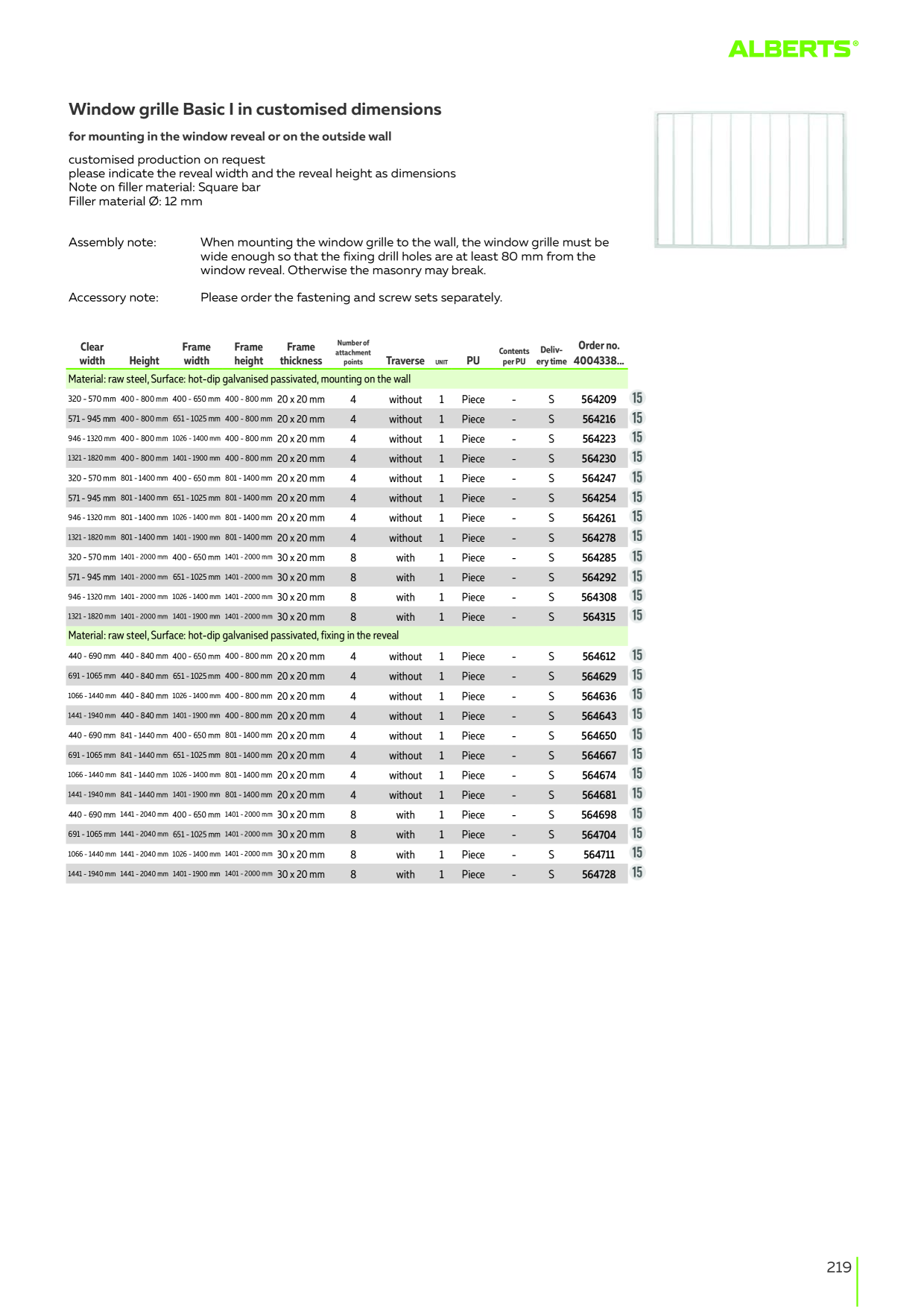 Catalog Overview Image