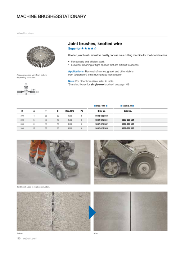 Osborn Handstb. 6-R gl-VSD035 Holz OSB+EAN      0041152026