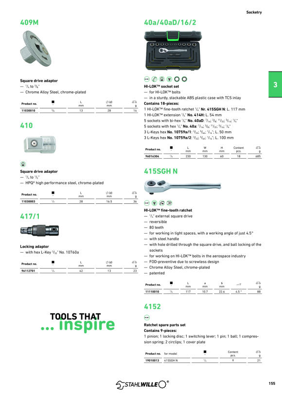 STAHLWILLE VERLAENGERUNG 1/4" MIT QUICK-RELEASE 11011502