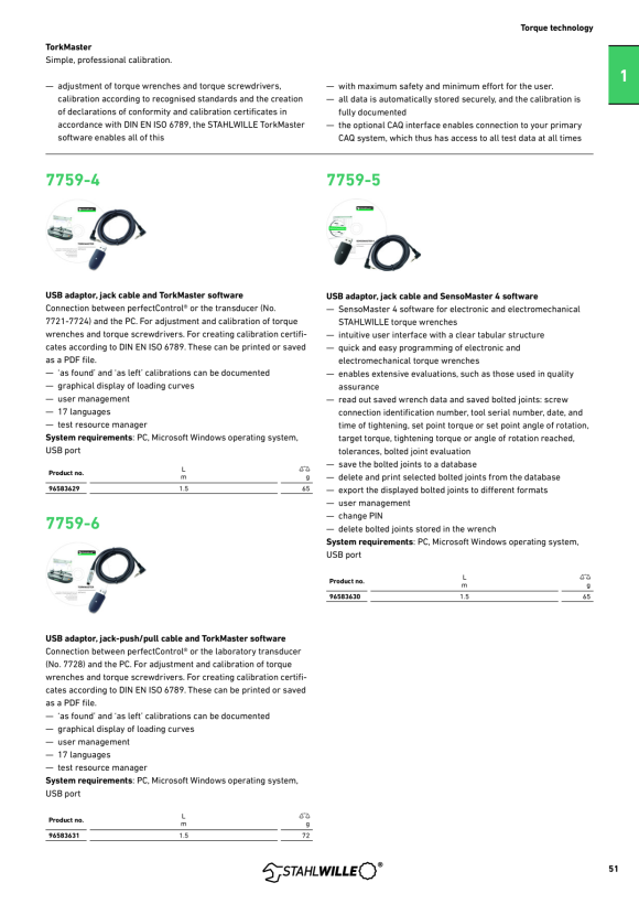 STAHLWILLE USB-NETZTEIL 52110063