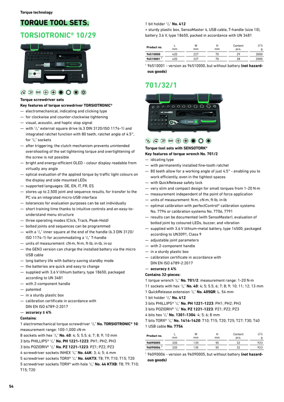 STAHLWILLE ELEKTRONISCHER-DREHMOMENTSCHRAUBENDREHER 96510000