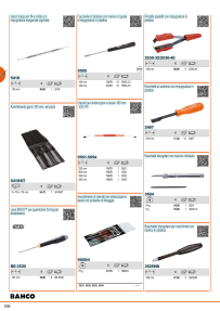 Anteprima del catalogo