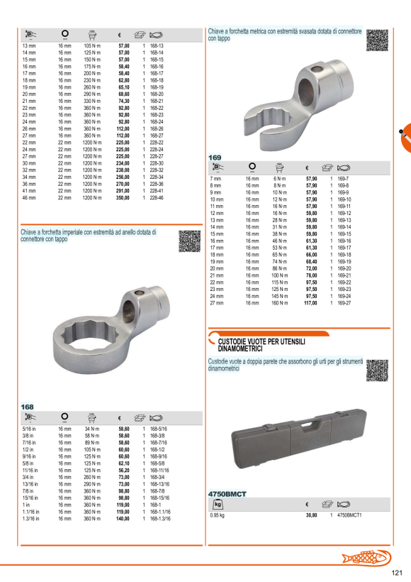 BAHCO 1/2” Kraft-Steckschlüssel-Satz, metrisch, 9-tlg 167-9-4
