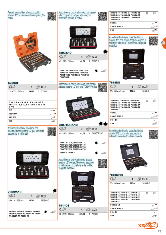 BAHCO Leerkoffer für Steckschlüssel-Satz S240 S240-BOX