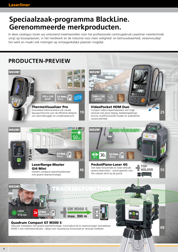 Laserliner Quadrum DigiPlus 410 S Set 2 (incl. P260 + LT 5 m) 053.300-2
