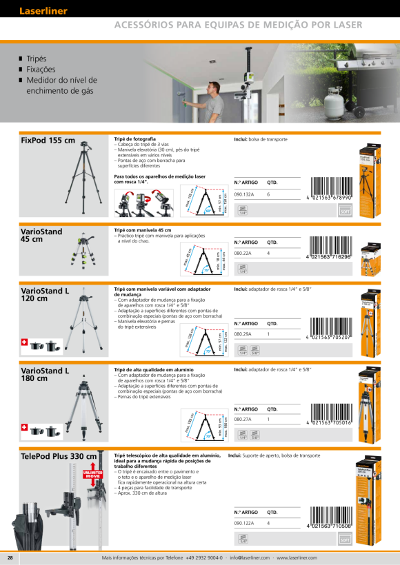 Laserliner VarioStand 45 cm 080.22A