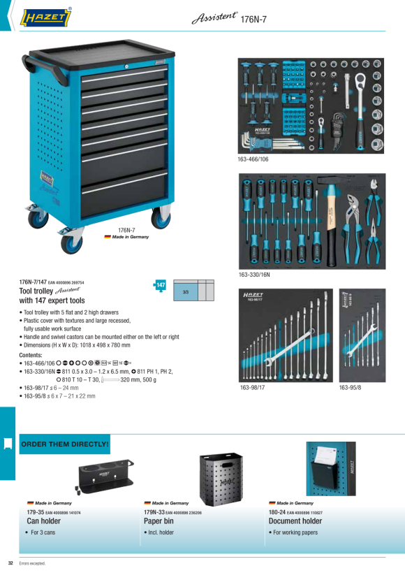 HAZET Isolierter Schraubendreher 811KV-PH1