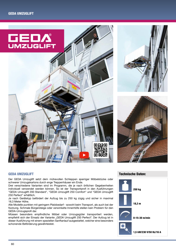 GEDA ALU-LEITERSTÜTZE 5,7m 05643