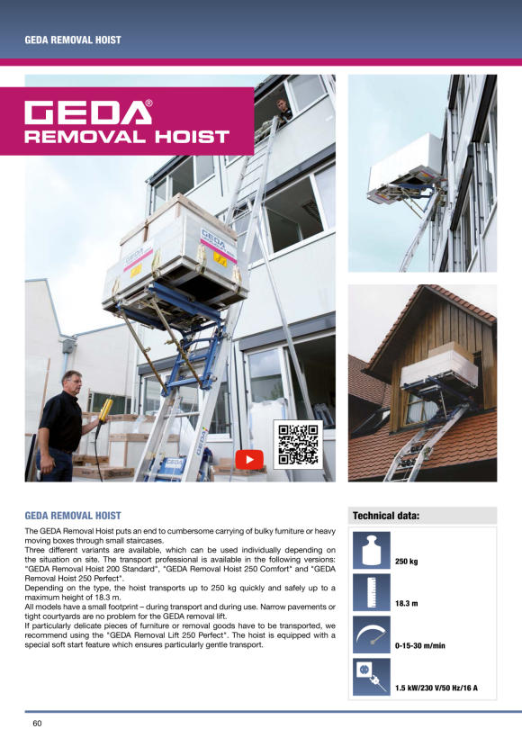 GEDA ALU-LEITERSTÜTZE 5,7m 05643