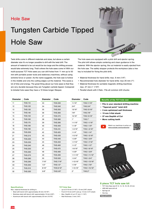 Euroboor SPI.085 Spiralbohrer, Weldon, D 8.5 mm, DoC 50 mm. 51821085503004