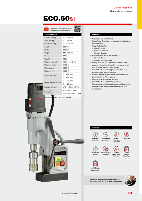 Euroboor 200.315 Arm. 81651300013004