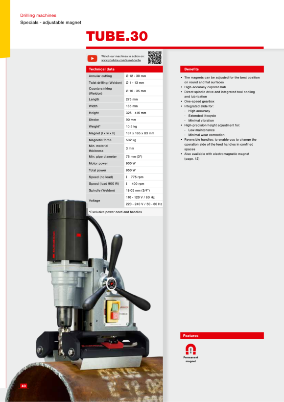 Euroboor 800.416 Getriebe. 81341500003004