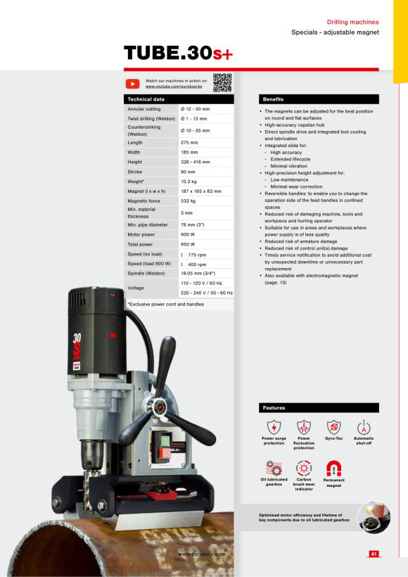 Euroboor 800.416 Getriebe. 81341500003004
