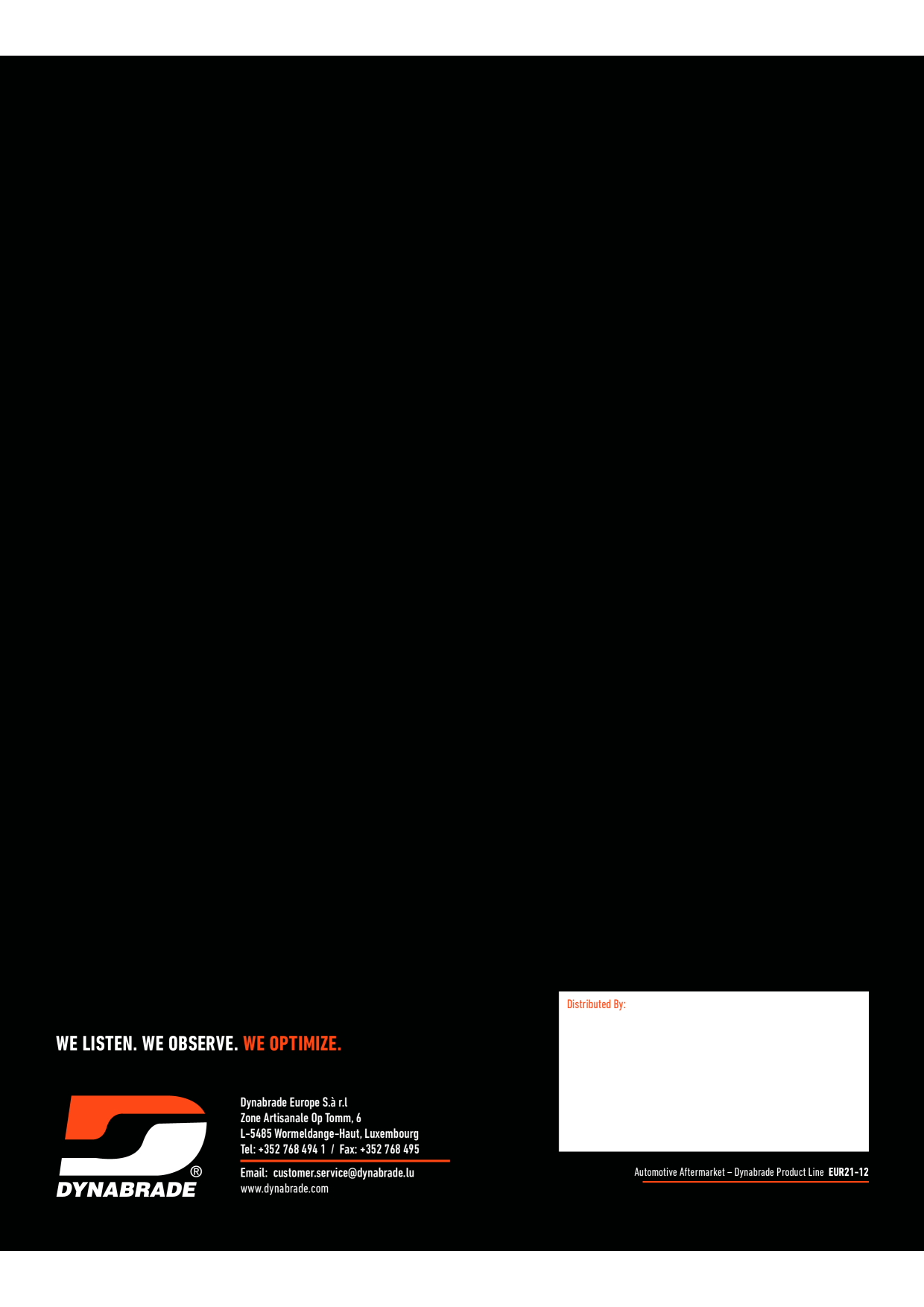 Catalog Overview Image