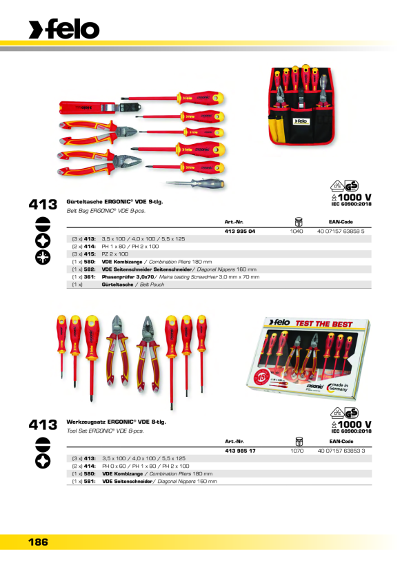 Felo  Nm-Box 1,5 - 3,0 Nm 14-tlg. TORX®/TORX PLUS® 00010099516