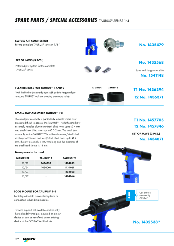 Gesipa Mundstück 10/24 1434061
