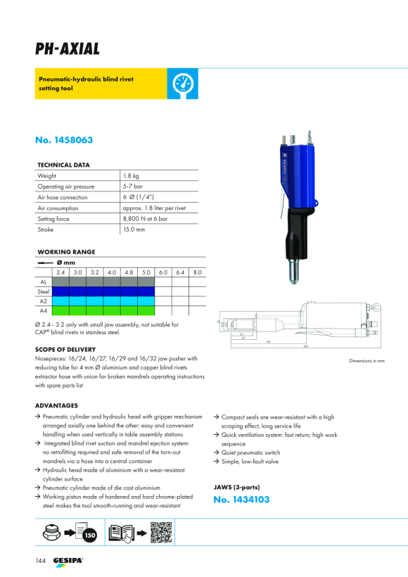 Gesipa Balancer für TAURUS axial 1457733