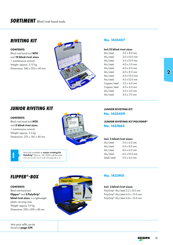Gesipa Nietbox 1435457