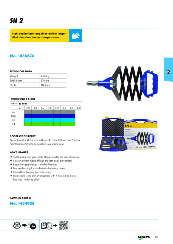 Gesipa HN 2-BT 1456714
