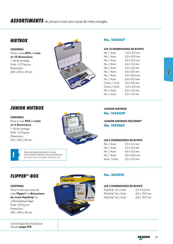 Gesipa Nietbox 1435457
