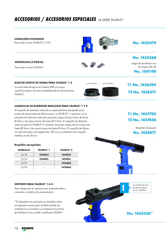 Gesipa Mundstück 10/18 1434055