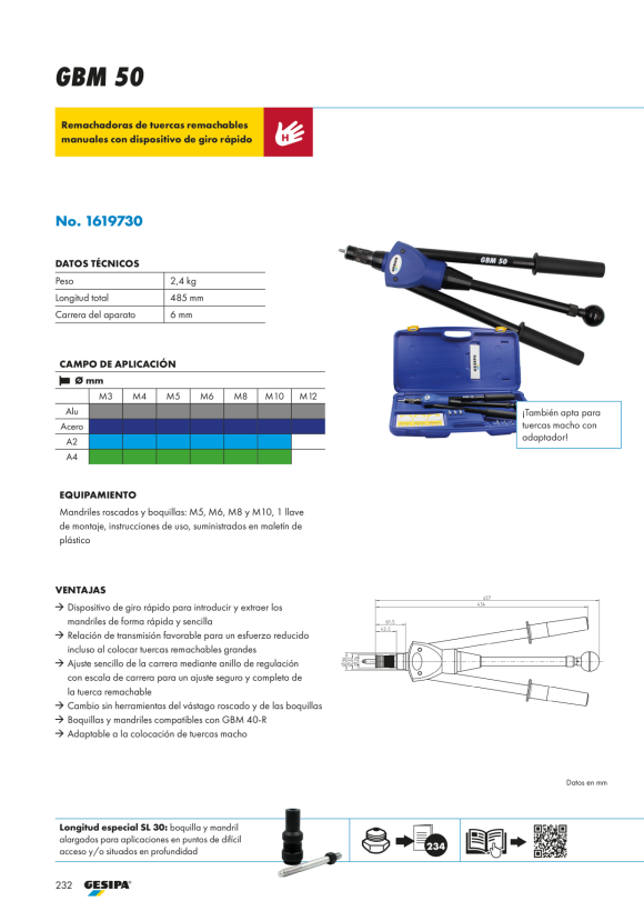 Gesipa FireFly 8-32 UNC im Karton 1457657