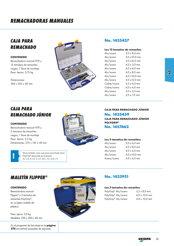 Gesipa Nietbox 1435457