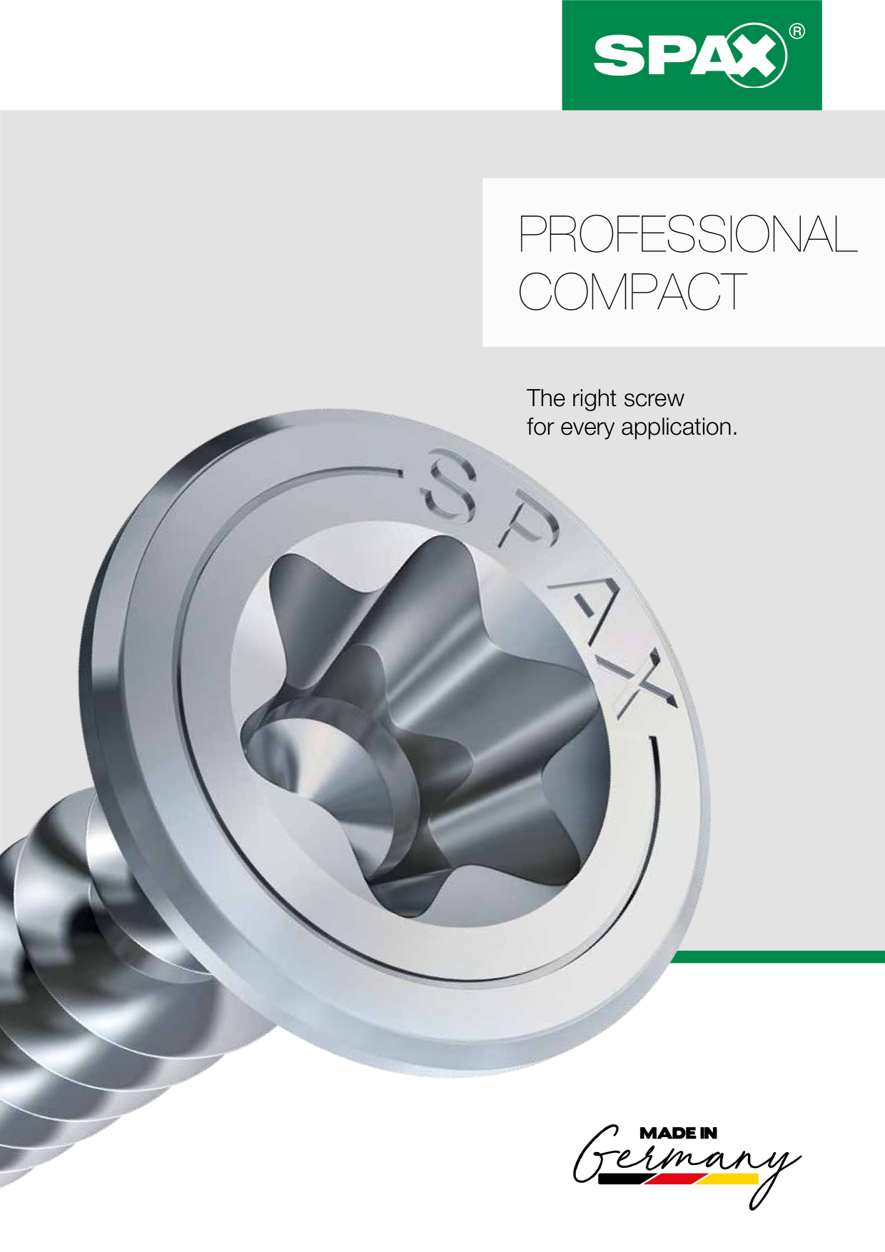 SPAX Screws Connectors Catalogue_en