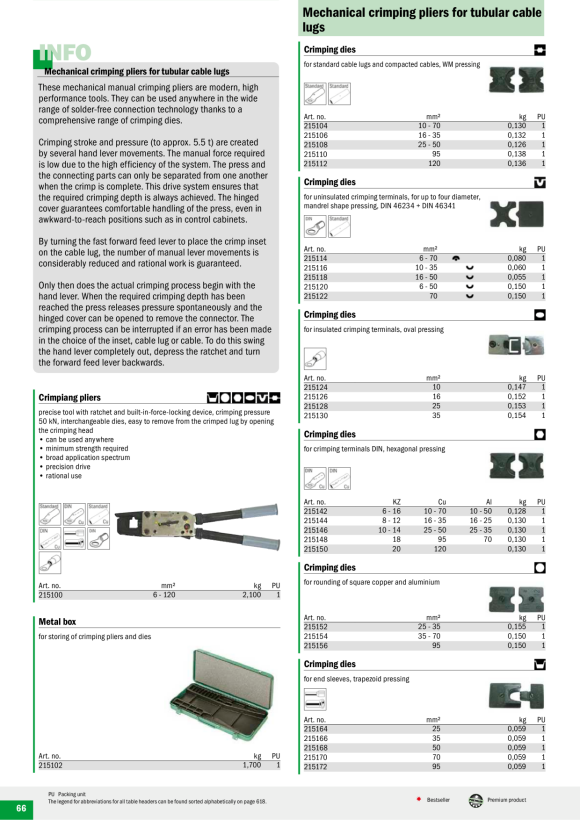 HAUPA  Presseinsatz Dorn 95 qmm 215224