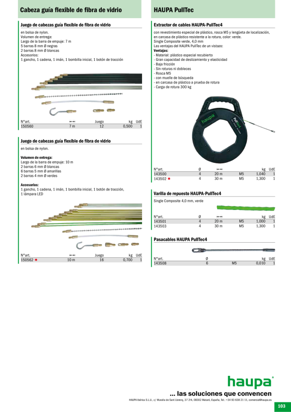 HAUPA PullTec4 20 m Ersatzband 143501