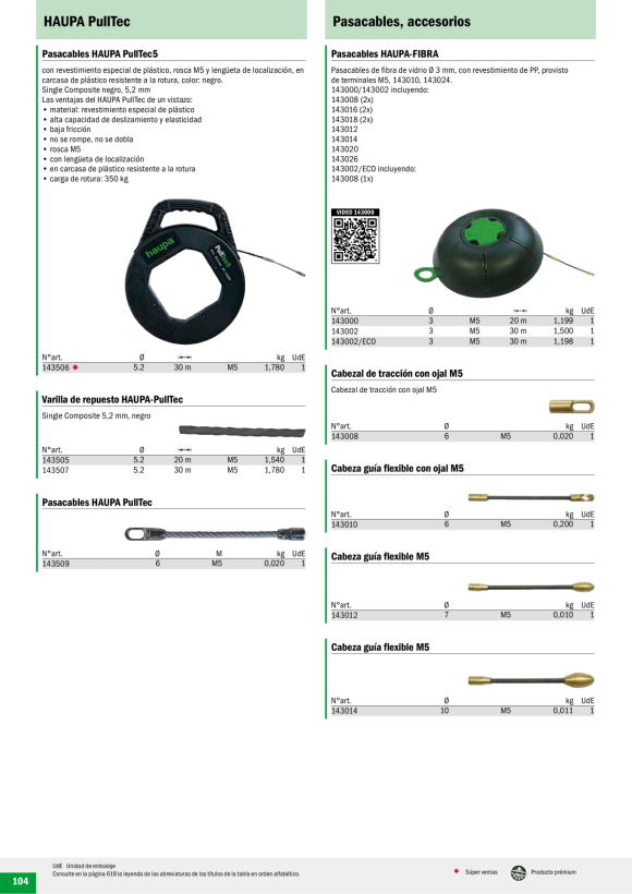 HAUPA PullTec5 30 m Ersatzband 143507