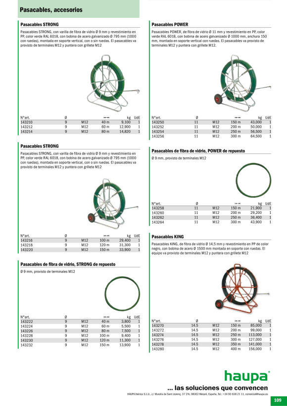 HAUPA  Ersatzband Glasfaserstab FIX 40 m 143170