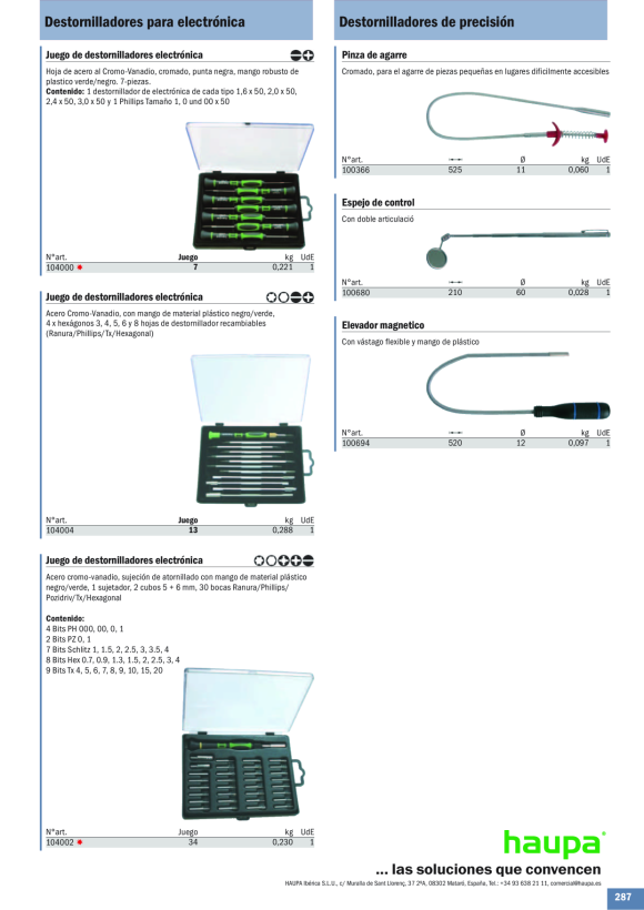 HAUPA  Elektronik-Schraubendreher PH 0 100716