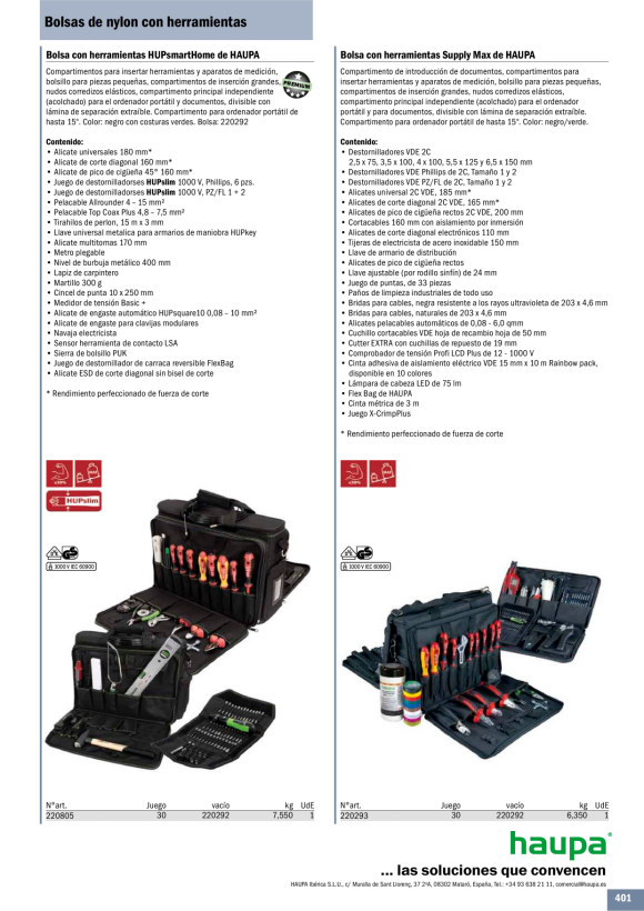 HAUPA  Service Tasche Supply Max 220293/K