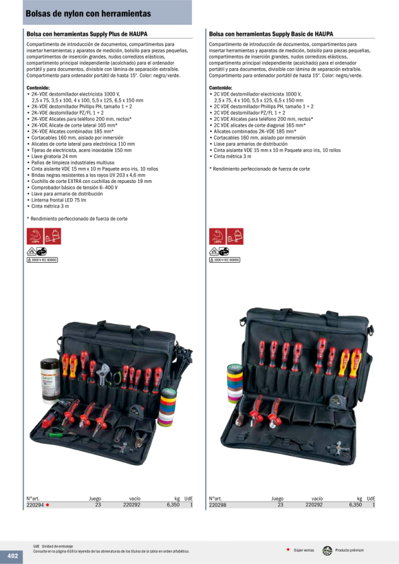 HAUPA  Service Tasche Supply Plus 220294/K