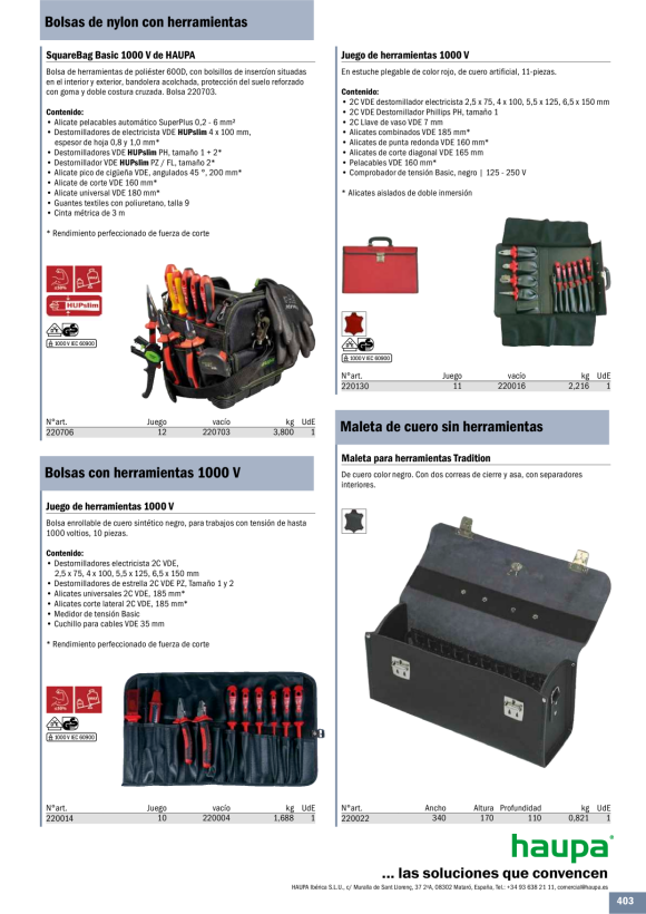 HAUPA  Service Tasche Supply Plus 220294/K