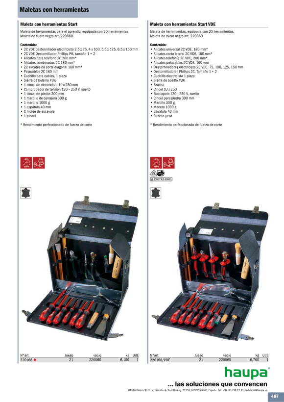 HAUPA  Werkzeugtasche Start VDE 220168/VDE