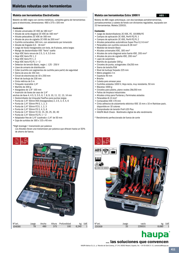 HAUPA  Werkzeugkoffer Trainee VDE 220309/A
